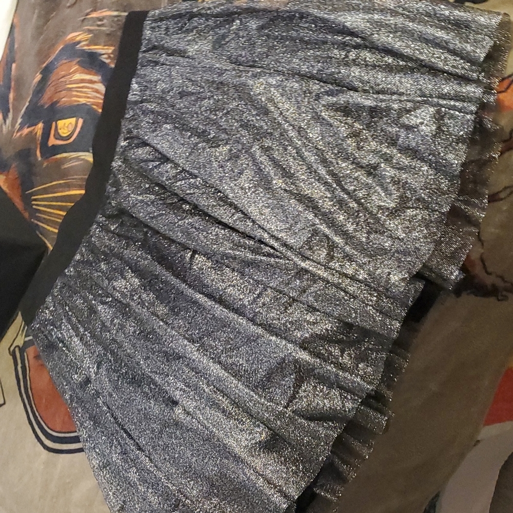 Torrid Shimmer Tulle Mini Skirt, size 2